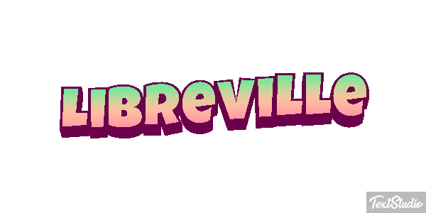 Libreville Efekt tekstowy