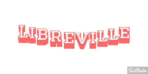 Libreville Efekt tekstowy