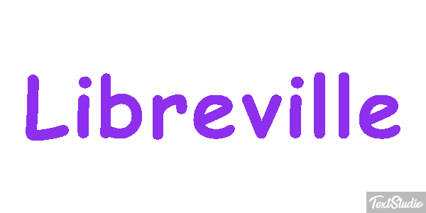 Libreville Efekt tekstowy
