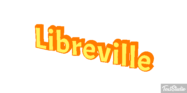 Libreville Efekt tekstowy