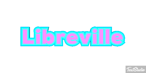 Libreville Efekt tekstowy