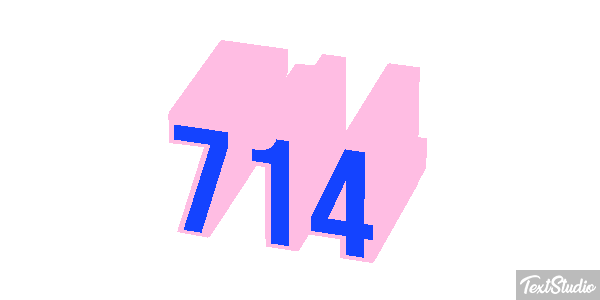 714 Efekt tekstowy