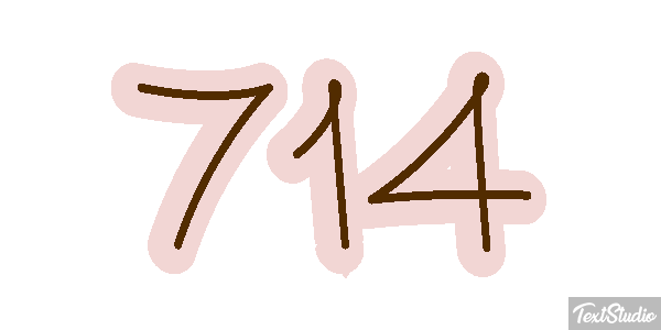 714 Efekt tekstowy