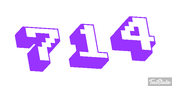 714 Efekt tekstowy