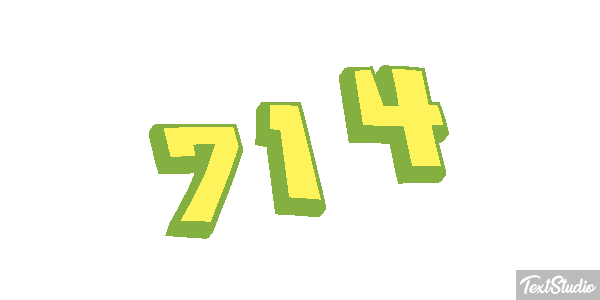 714 Efekt tekstowy