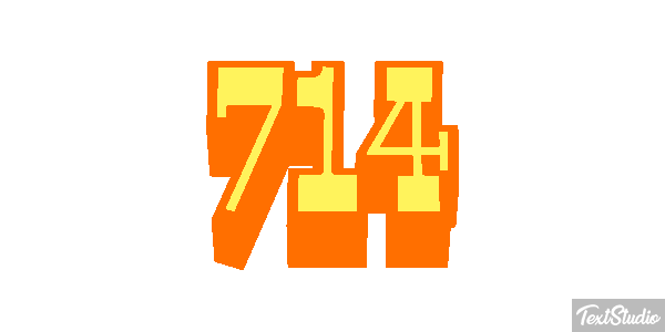 714 Efekt tekstowy