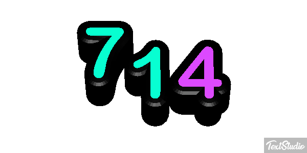 714 Efekt tekstowy