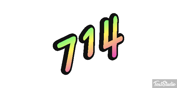 714 Efekt tekstowy