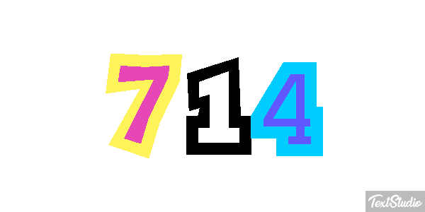714 Efekt tekstowy