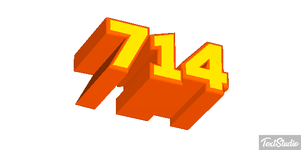 714 Efekt tekstowy