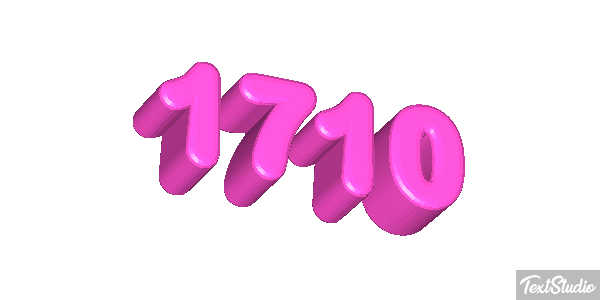 1710 Text effect