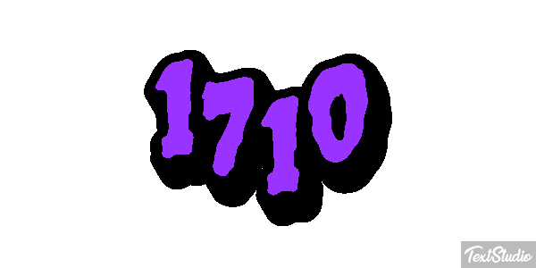 1710 Text effect