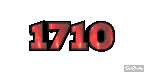 1710 Text effect