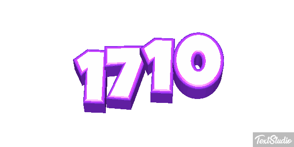 1710 Text effect