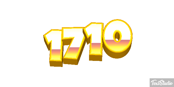 1710 Text effect