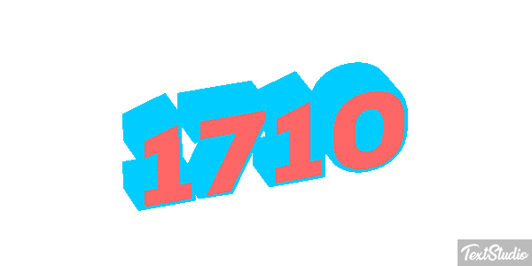 1710 Text effect