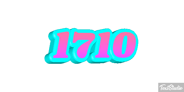 1710 Text effect