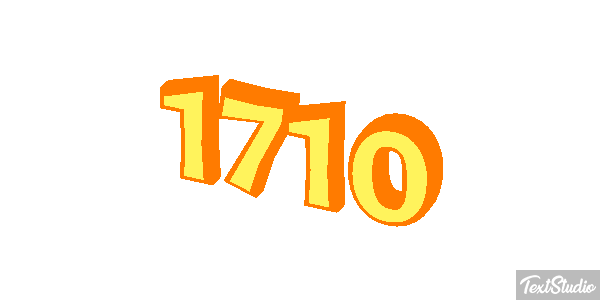 1710 Text effect