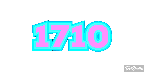 1710 Text effect