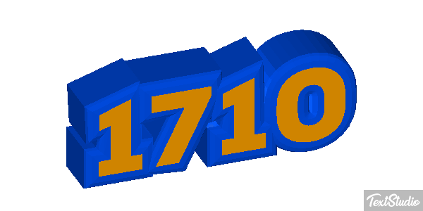 1710 Text effect