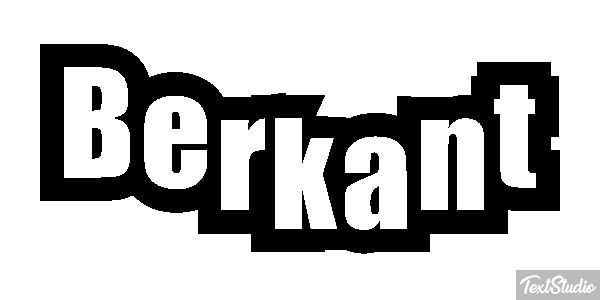 Berkant Tekst effect