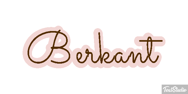 Berkant Tekst effect