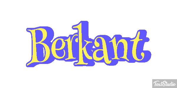 Berkant Tekst effect