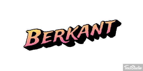 Berkant Tekst effect