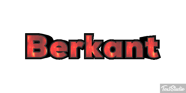 Berkant Tekst effect