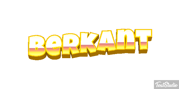 Berkant Tekst effect