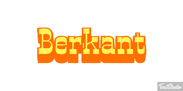 Berkant Tekst effect