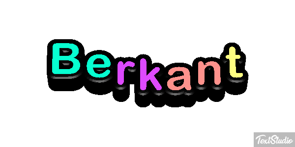 Berkant Tekst effect