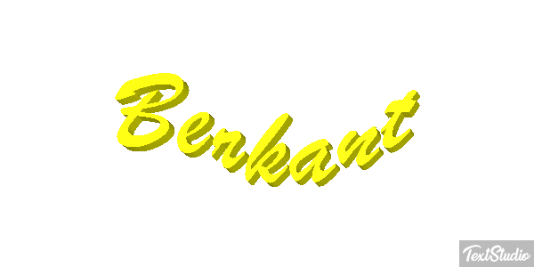Berkant Tekst effect