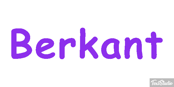 Berkant Tekst effect