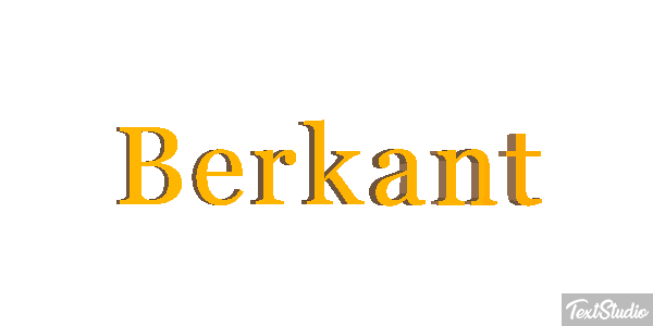 Berkant Tekst effect