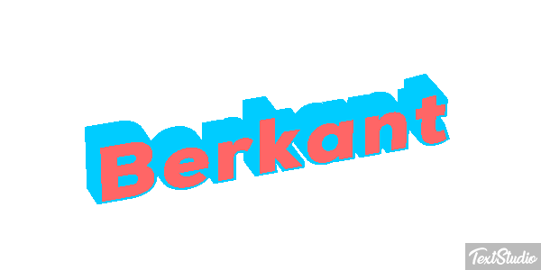 Berkant Tekst effect