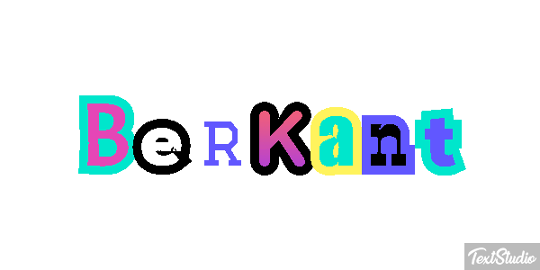 Berkant Tekst effect