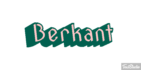 Berkant Tekst effect