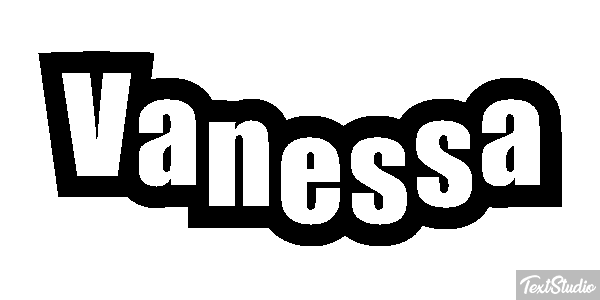 Vanessa Text effect