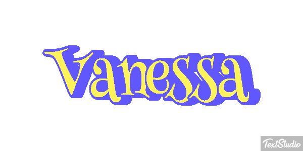 Vanessa Text effect