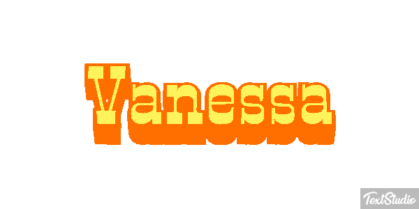 Vanessa Text effect