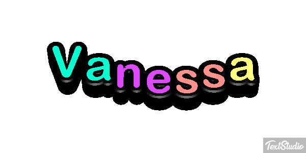 Vanessa Text effect