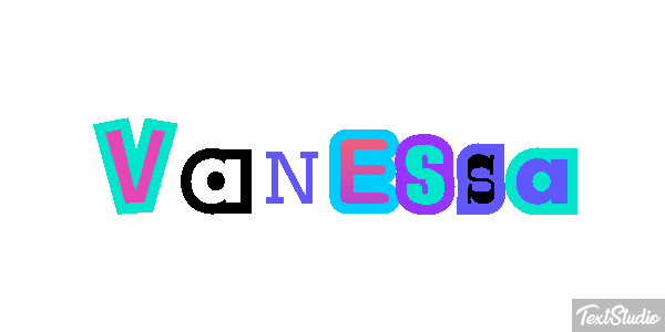 Vanessa Text effect