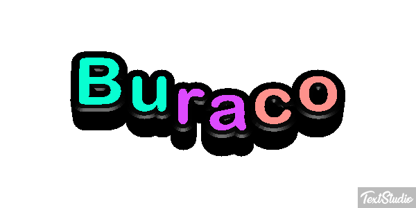 Buraco Efecto de texto