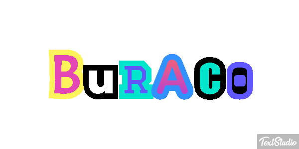 Buraco Efecto de texto