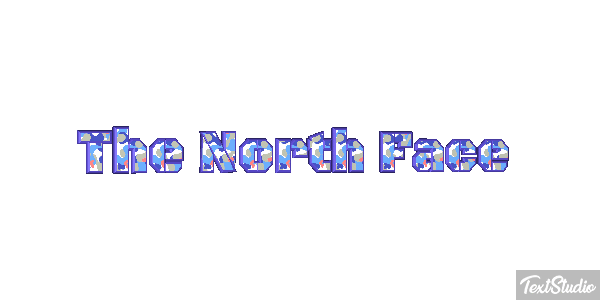 The North Face Tekst effect