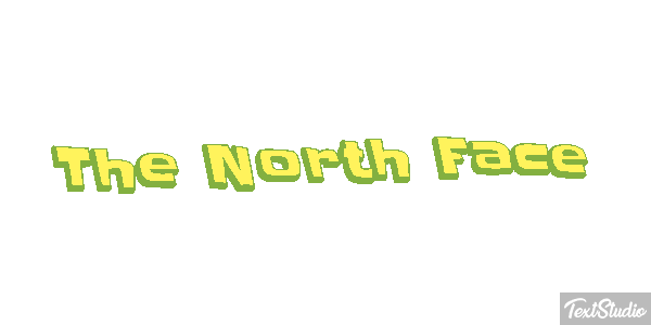 The North Face Tekst effect