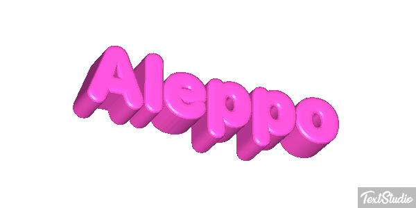 Aleppo Text effect