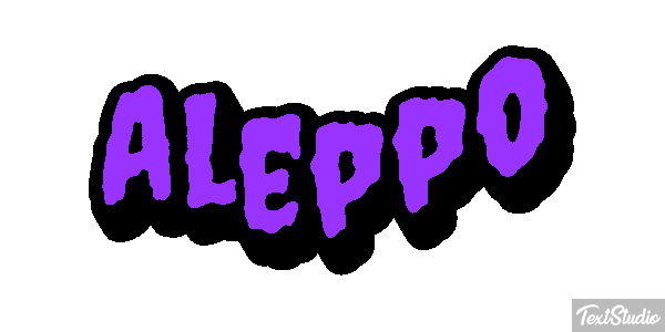 Aleppo Text effect