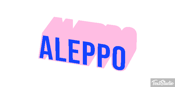 Aleppo Text effect